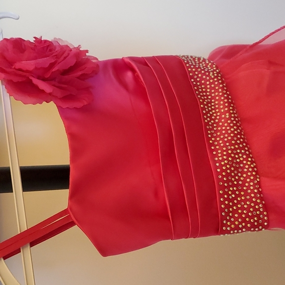 Girls Pink Formal Dress Brand New - Picture 2 of 5